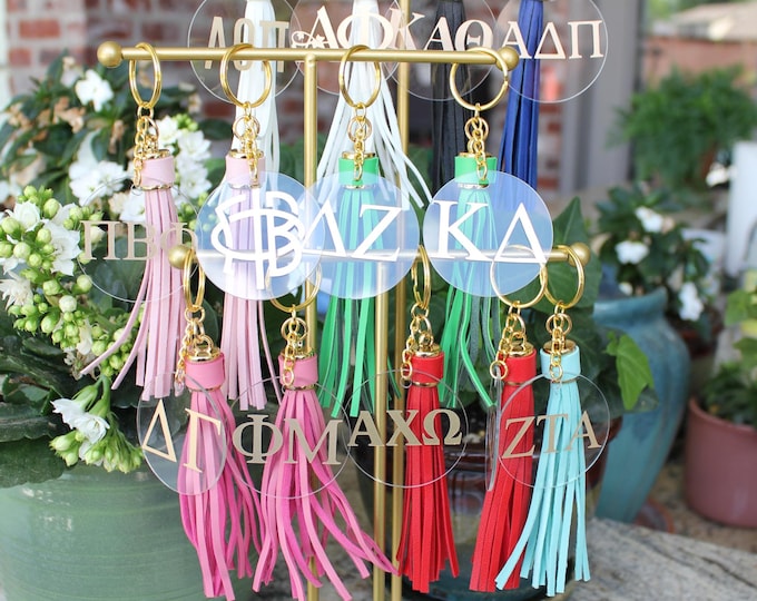Licensed Sorority Acrylic Keychain
