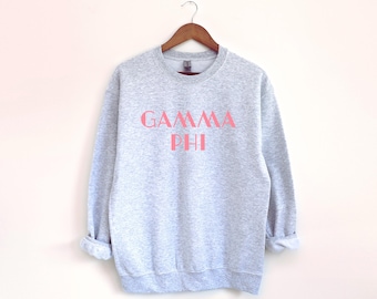 Licensed Sorority Puff Lettering Sweatshirt