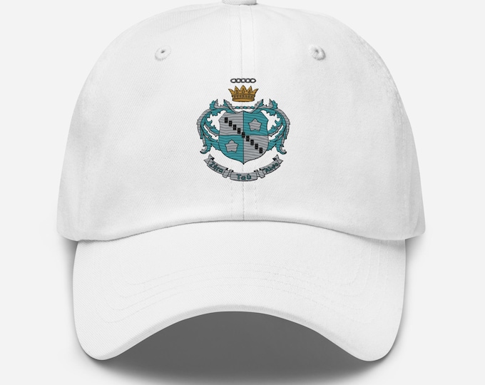 Zeta Tau Alpha Crest Embroidered Hat Custom Designed