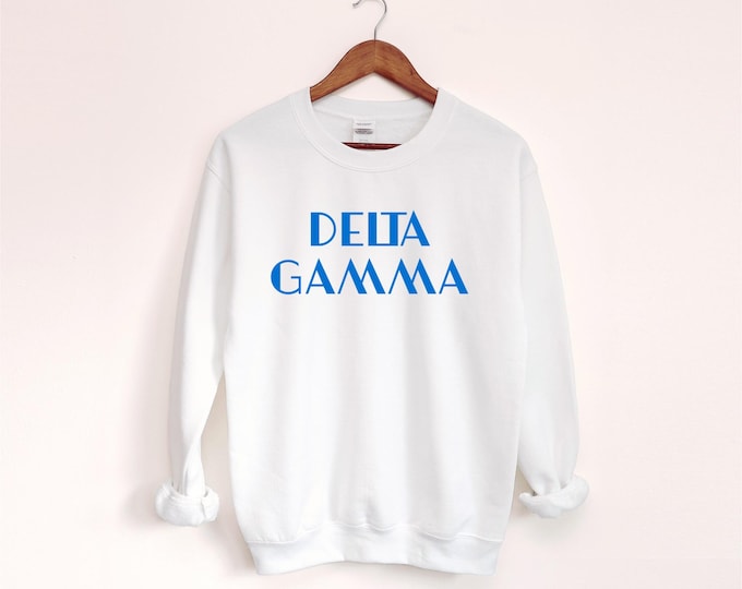 Licensed Sorority Puff Lettering Sweatshirt
