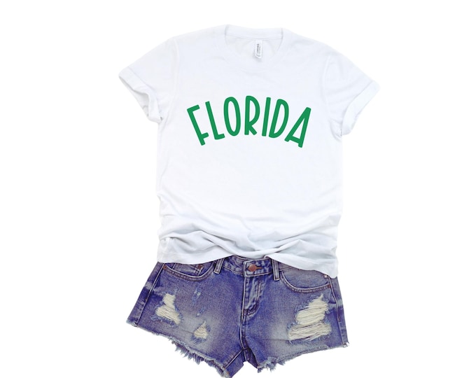 Custom Collegiate T Shirt Florida Gators