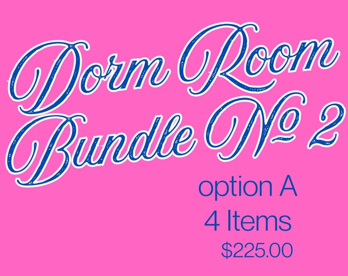 Licensed Greek Dorm Room Sorority Bundle