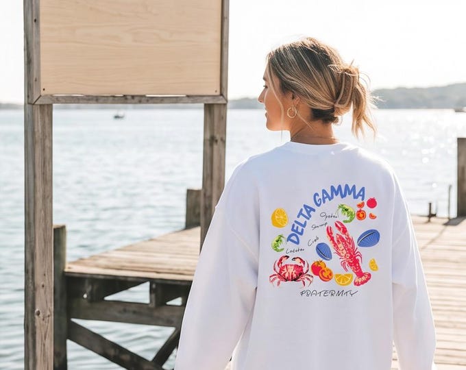Licensed Delta Gamma Custom Sweatshirt
