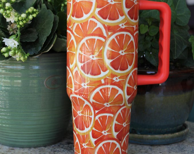 Licensed Pi beta Phi Limited Edition Orange Tumbler 30 oz.