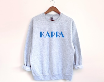 Licensed Sorority Puff Lettering Sweatshirt