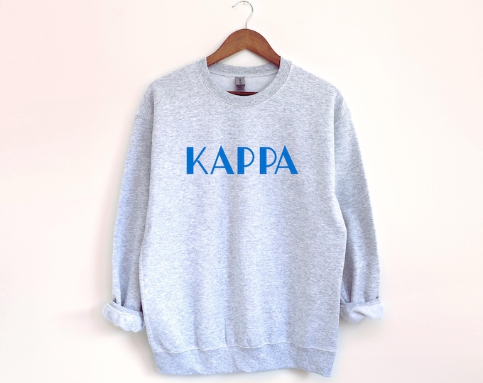 Licensed Sorority Puff Lettering Sweatshirt
