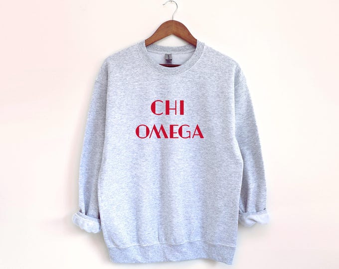 Licensed Sorority Puff Lettering Sweatshirt