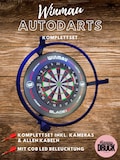 Autodarts Complete Set | Complete System | Lighting Ring | incl. OV9732 Cameras & all Cables | Winmau | Dart Ring | Wall Mount | Steel Dart