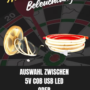 Autodarts komplett set | Komplett system | Ljusring | inkl. OV9732-kameror och alla kablar | Winmau | Dartring | Väggfäste | Ståldart bild 3