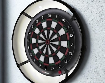 Iluminación para dardos Granboard 3S | Anillo iluminado | Accesorios para dardos | Anillo para dardos | Anillo LED para dardos | Iluminación | Montaje con clic