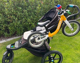 Laufradhalter für Thule Urban Glide 1,2 & 3 | seitliche Halterung | universal für Puky, Woom