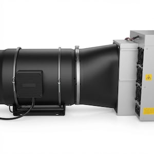 Antminer S19 S21 Lüfterabdeckung für externen Inline Ventilator, Shroud Lüfter Abdeckung