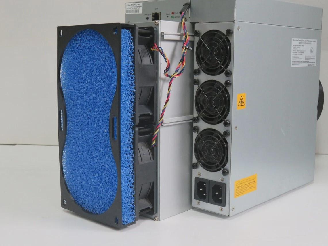 thumbnail image 2 of 2x 120mm Case Fans – 4-Pin – Removed From S19 J Pro Miners – Unbranded Black 2 of 5