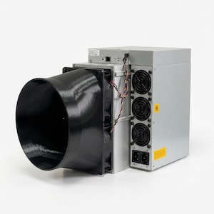 Lüfterabdeckung für Antminer S19 & S21, 8 Zoll (200mm), passend für den Anschluss von Lüftungsschläuchen