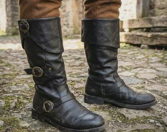 Renaissance Stiefel,Piraten Stiefel,Retro Stiefel,Retro Stiefel,Retro Stiefel,Wikinger Stiefel,Ren Faire Boots