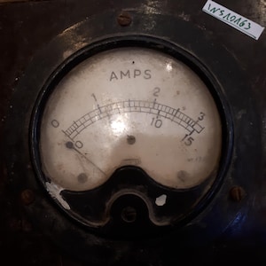 Amper meter analog very old [INS10163]
