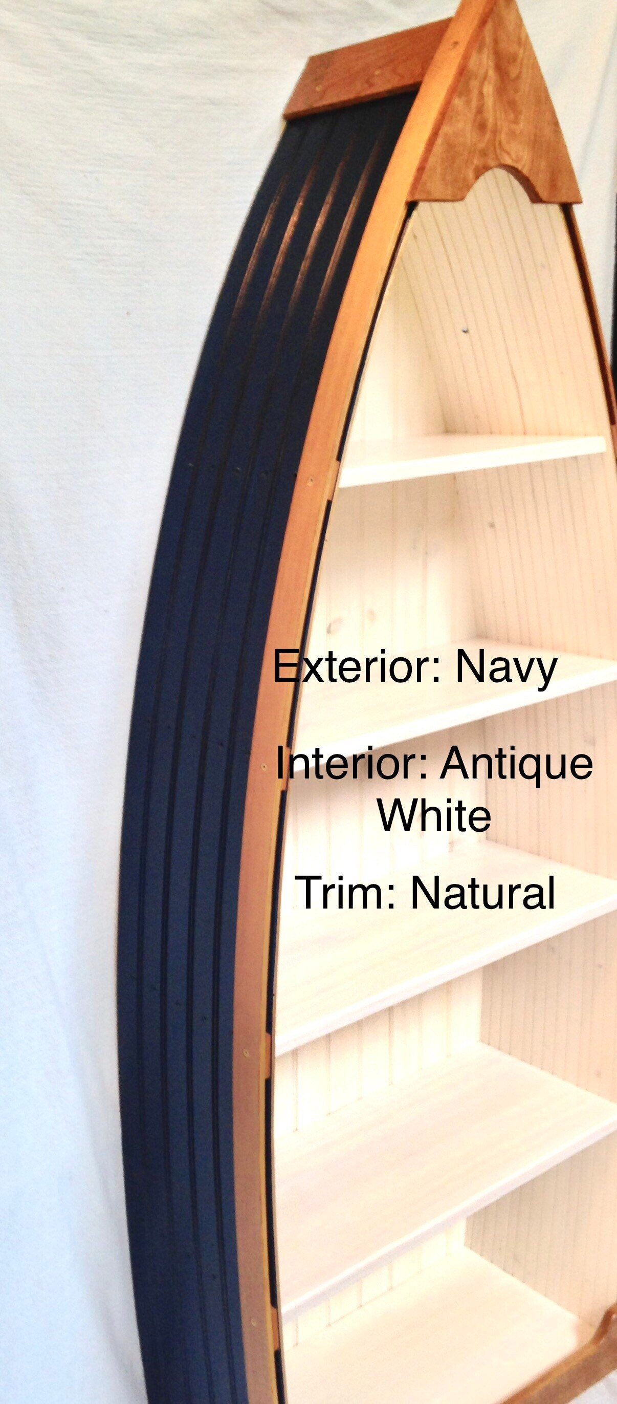 Boat Bookcase Various Colors H 69 inches 5 shelves Etsy