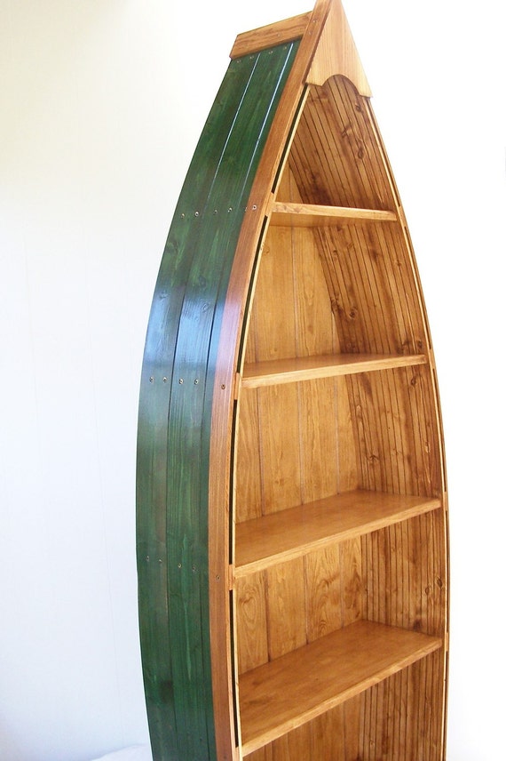 Boat Bookcase Various Colors H 69 Inches 5 Shelves Etsy