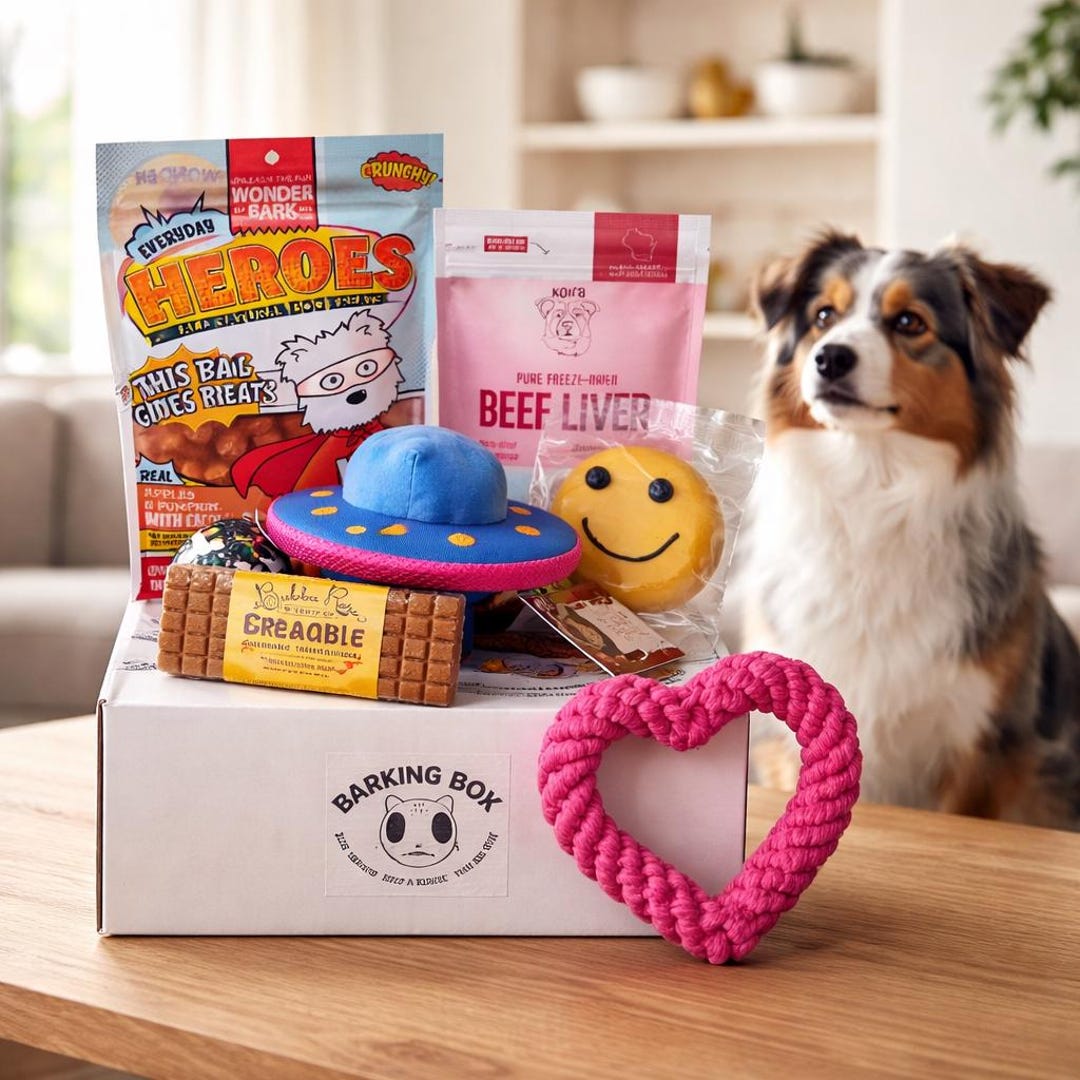 Monthly Bundle-bark Box for Dogs | Interactive Toy & Treat Set ...