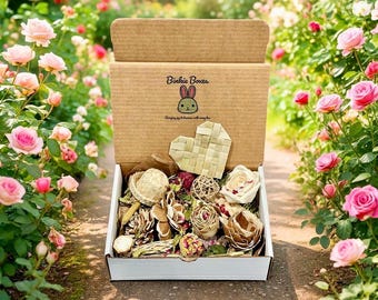 Spring Flower Enrichment Toy & Treat Set-Bunny Forage Box-Supports Rescue Animals