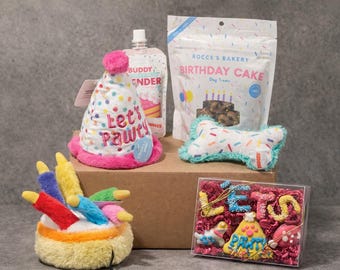 Birthday Bark Box | Interactive Toy & Treat Set | Supports Dogs in Need