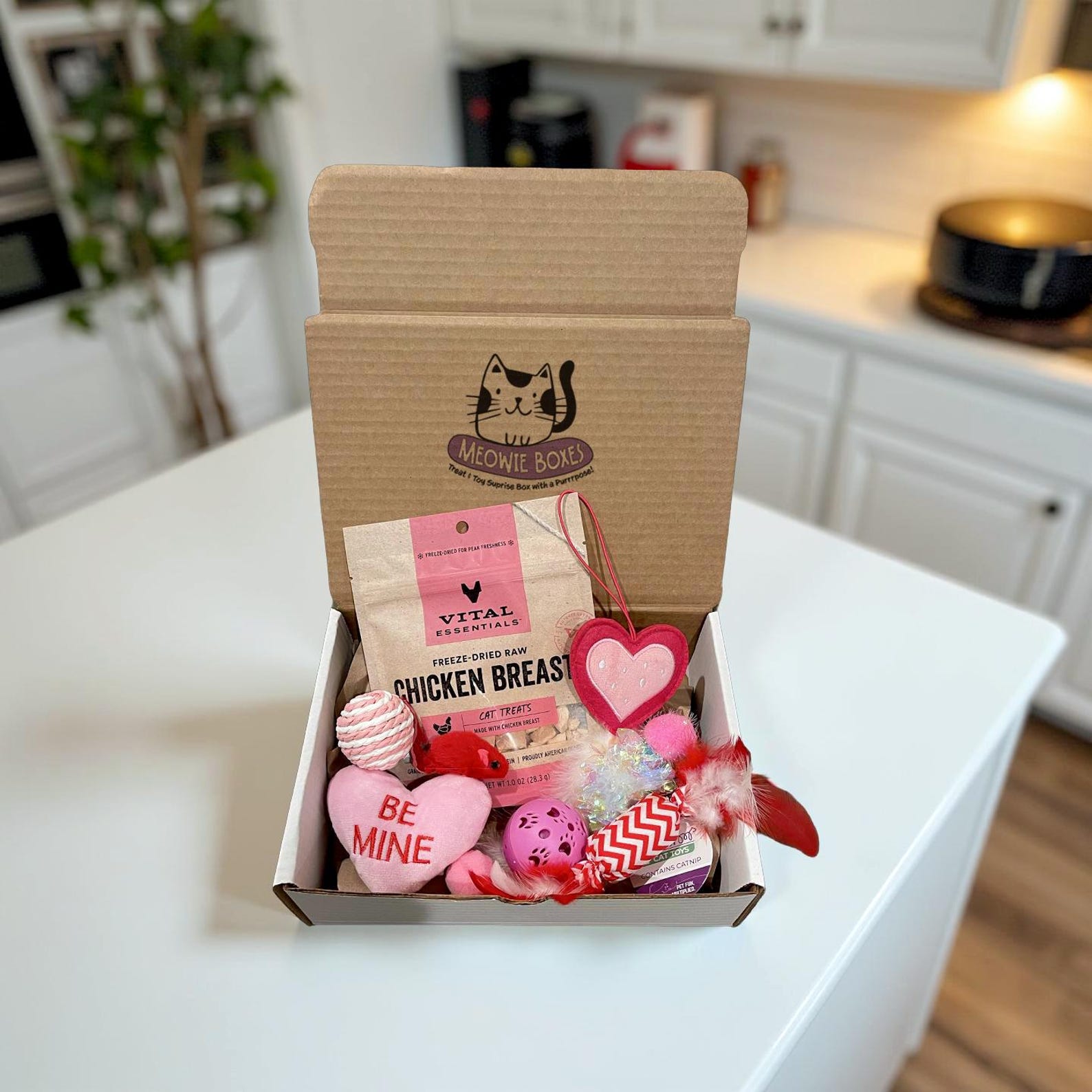 Scatola Meowie di San Valentino