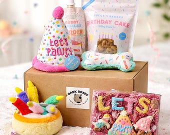 Birthday Bark Box | Interactive Toy & Treat Set | Supports Dogs in Need