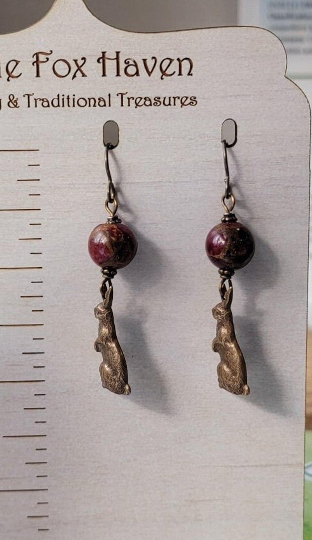 Pyrite Rabbit Ruby Quartz Pyrite Gemstone * July Birthstone * Rabbit Charms * Niobium ...