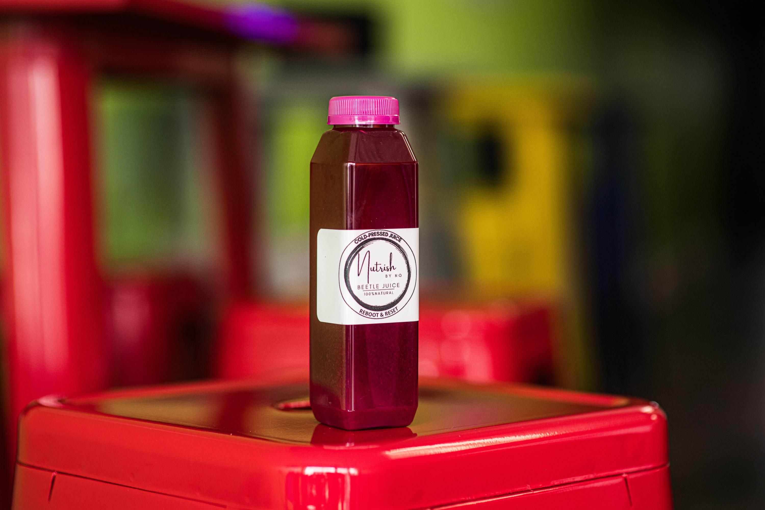 Beetle Juice, Cold Pressed Fruit & Veggie Blend