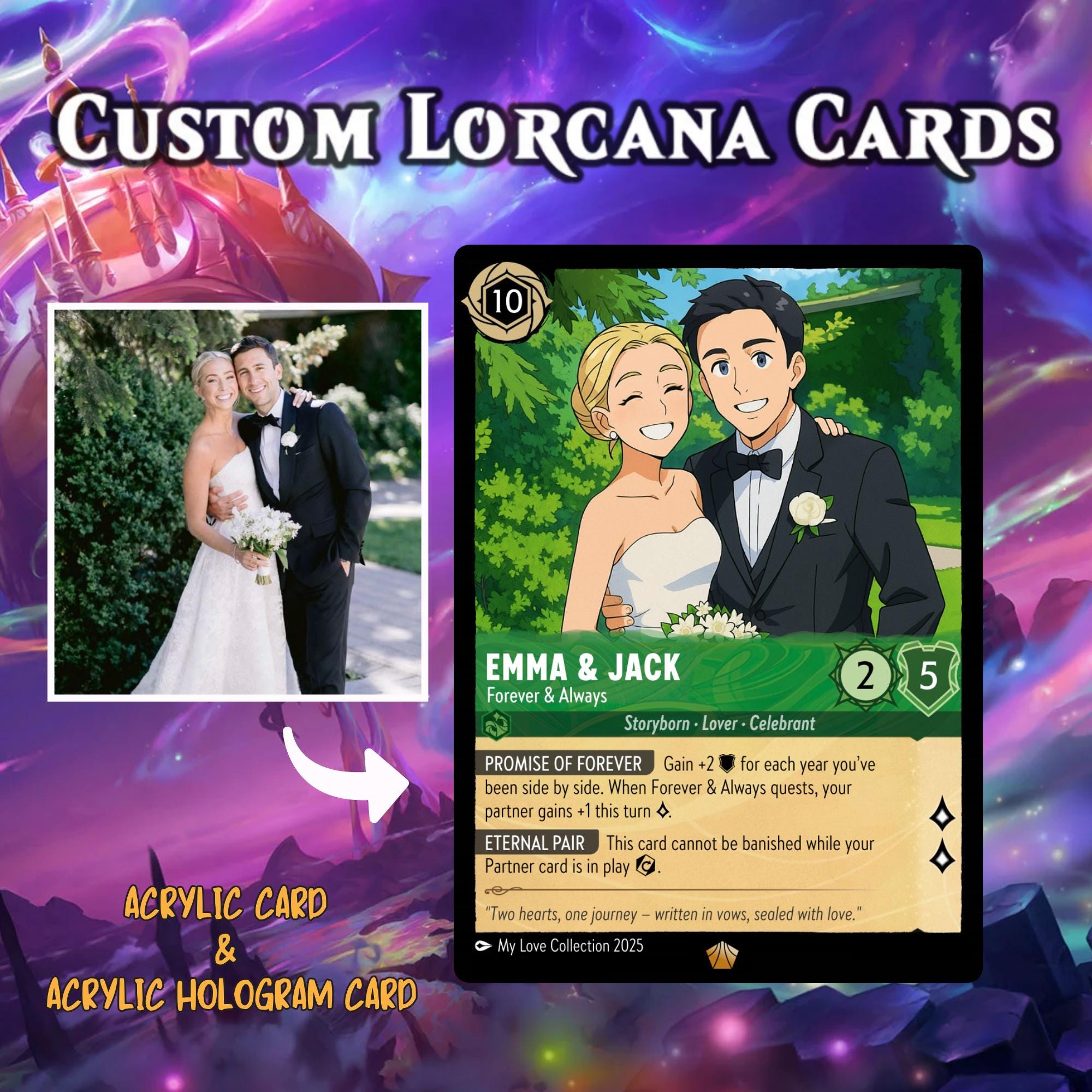 Lorcana Foil Cards - Etsy