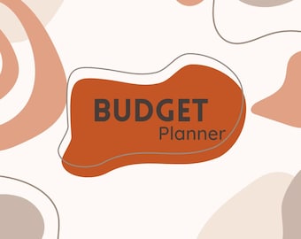 Minimalistischer Budgetplaner – Bundle für Buchhaltung, kaufmännisches Jahrbuch, Expense Tracker (PDF Download)