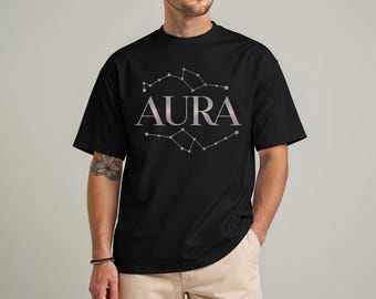 aura LOGO Tシャツ AICON Printed T-shirt Black / TXA-TENGA by Artist-