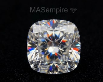 Moissanite Diamond Cushion Cut With Certificate & Warranty Card | 5mm-15mm