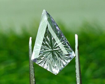 Lab Grown Alexandrite 9X13 Kite Fantasy Cut Gemstone | Color Changing Sapphire (4.10cts)