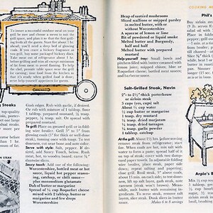 Good Housekeeping Cookbook MEAT COOK BOOK Vintage 1950s Mid-Century Recipe Book image 4