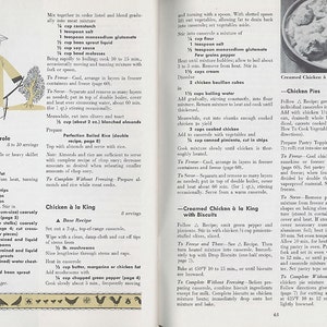 Vintage 1950s Cookbook CASSEROLES Culinary Arts Institute Recipe Booklet image 5