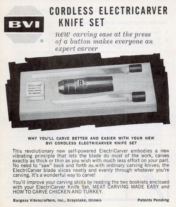 Cordless Electric Knife Set