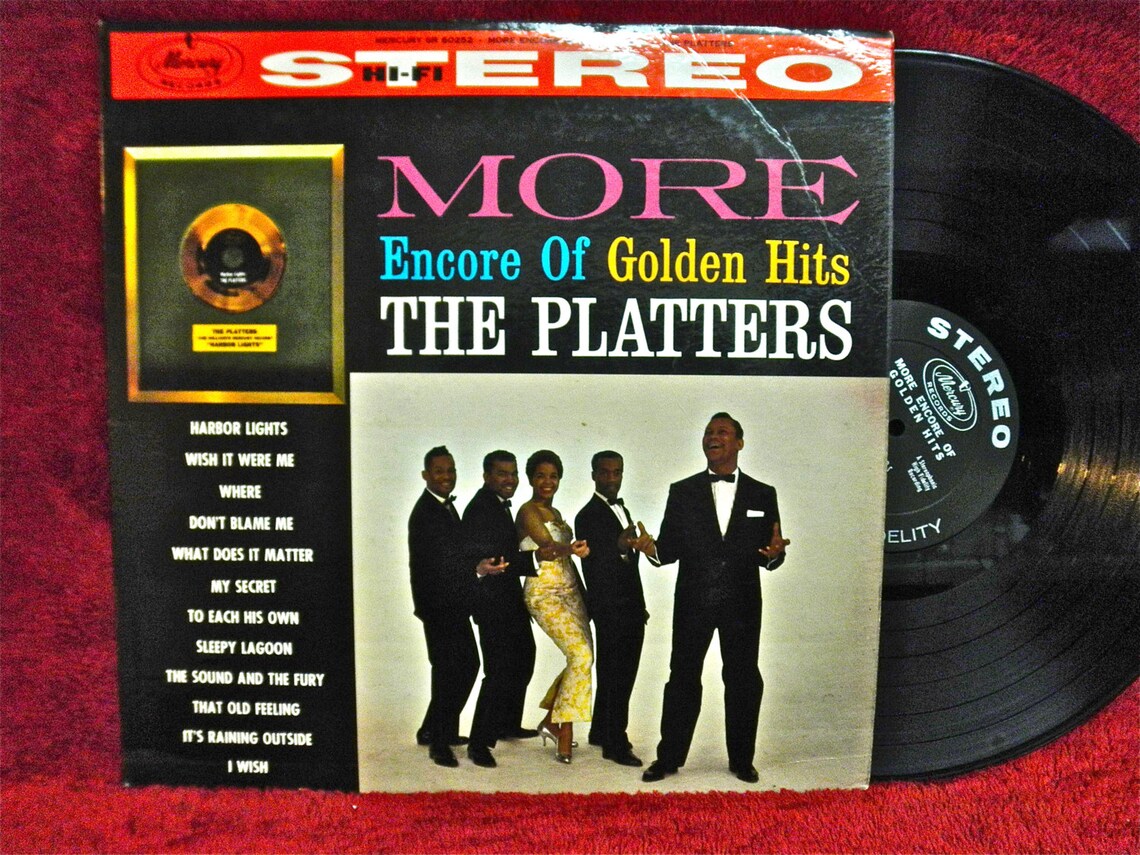 THE PLATTERS More Encore of Golden Hits 1960 Vintage Vinyl Etsy