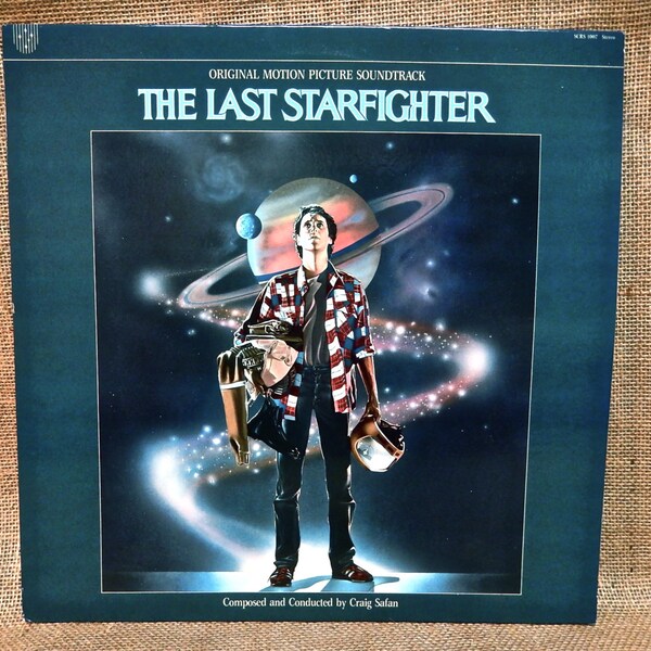 The LAST STARFIGHTER - Original Motion Picture Soundtrack - 1984 Vintage Vinyl Record Album