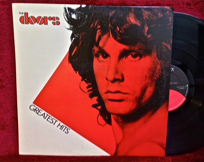 The DOORS the Doors Greatest Hits 1980 Vintage Vinyl Record Album Etsy