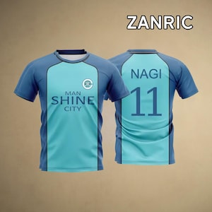 Shine City Cosplay Jersey Shirt, Anime-Inspired Football T-Shirt, Sports Uniform for Fans