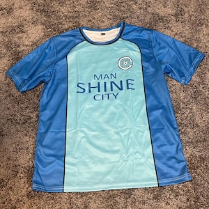 Anime Soccer Jersey Cosplay Shirt, Shine City Football Uniform, Sportswear Top for Men and Women