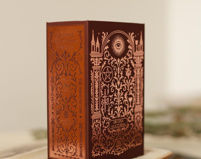 Arcana Nocturna - Limited Edition | Baroque Gothic Tarot Cards + Guidebook + Box | Collector Copy
