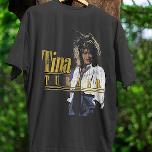 Tina Turner Shirt | Vintage Music Legend Tee, Retro Concert Style