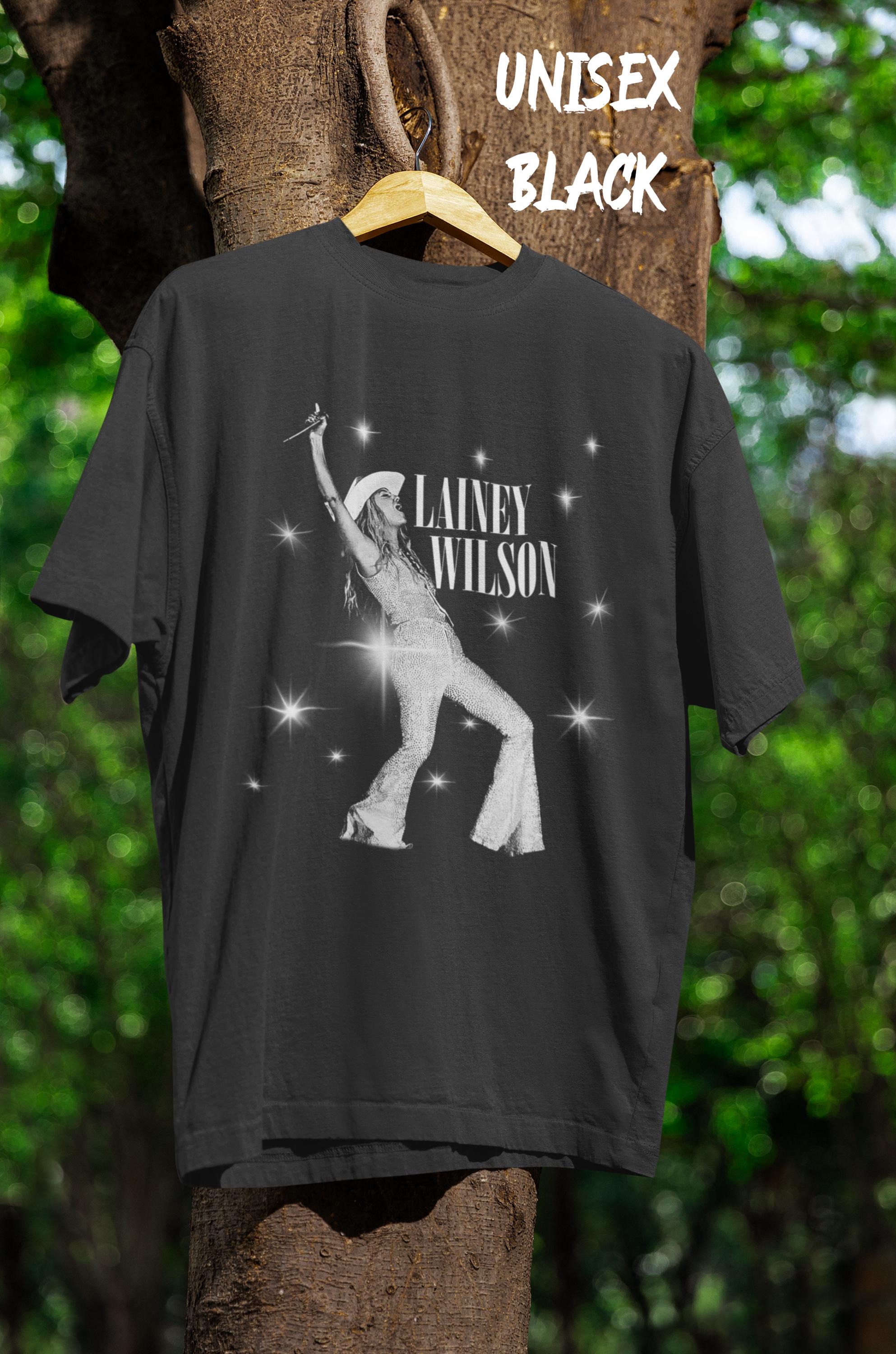 T-shirt Unisexe Lainey Wilson Tour - Marque Gildan, Toutes Tailles, Motif Rétro - Neuf Avec étiquettes