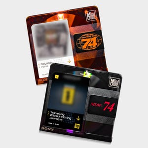 MD Label Collection – Clean, Contemporary Looks for Sony MiniDiscs (12 Sets Per Order)