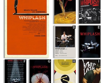 Whiplash Classic Movie Poster, high-definition canvas poster,Film Fan Collectibles,Gift Poster,Frameless.