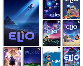 Elio Movie Poster, high-definition canvas poster,Film Fan Collectibles,Gift Poster,Frameless.