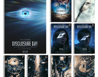 Disclosure Day (2026) Movie Movie Poster, high-definition canvas poster,Film Fan Collectibles,Gift Poster,Frameless.