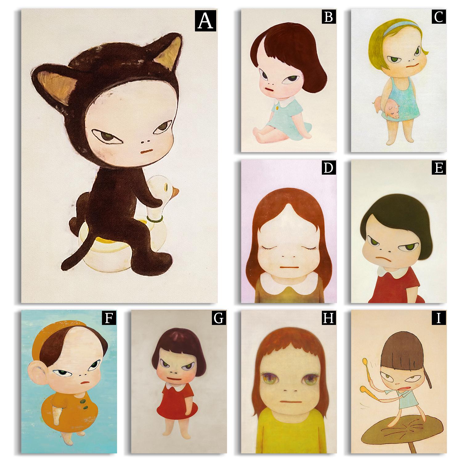 Yoshitomo Nara Postcard - Etsy